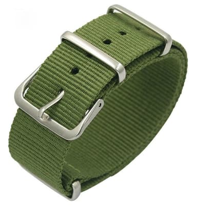 VOSTOK 18mm NATO Armband, Nylon, grün (NATO18-01)