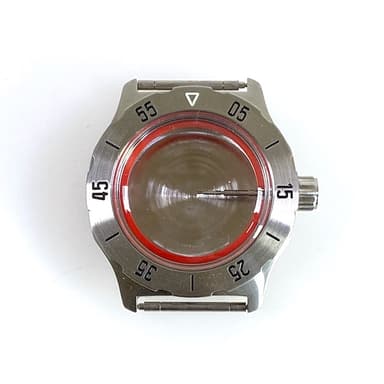 Gehäuse VOSTOK 350, gebürstet, (350ksb / 4)