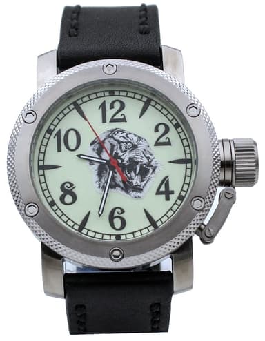 TRIUMPH Mandschurischer Tiger, SAPHIRE Glas (305.01)