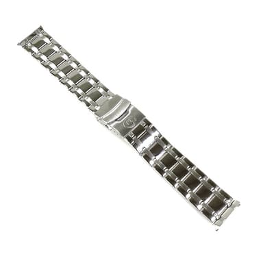 22mm 3-reihiges Edelstahlarmband VOSTOK AMPHIBIA KOMANDIRSKIE (ST22-09)