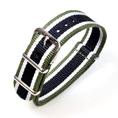 VOSTOK 18mm NATO Armband, Nylon, mehrfarbig (NATO18-15)