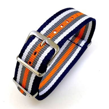 VOSTOK 18mm NATO Armband, Nylon, mehrfarbig (NATO18-09)