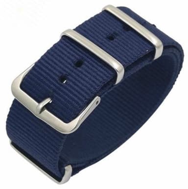 VOSTOK 18mm NATO Armband, Nylon, blau (NATO18-02)
