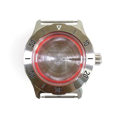 Gehäuse VOSTOK 350, gebürstet, (350ksb / 5)