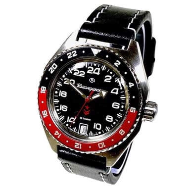 VOSTOK KOMANDIRSKIE 24Std.-Zeit (650541 S4)