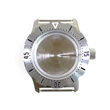 Gehäuse VOSTOK 350, gebürstet, (350ksb / 6)